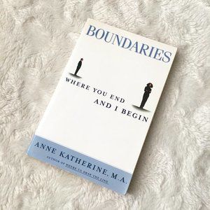 'Boundaries Where You End and I Begin' Anne Katherine Softcover Copy 2